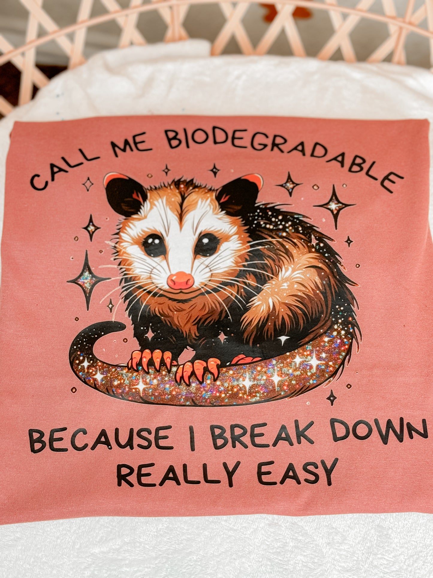 Call Me Biodegradable… Tee - SEE NOTES