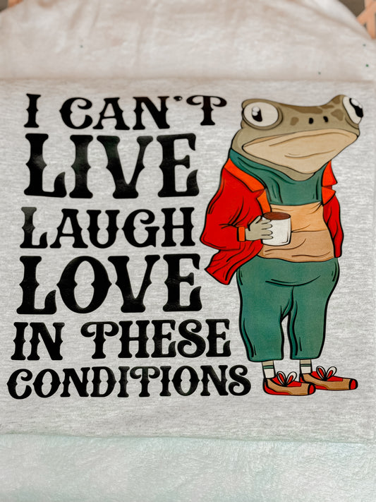 Live, Laugh, Love Frog - SEE NOTES