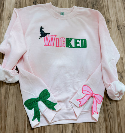 Wicked Crewneck Sweatshirt Light Pink