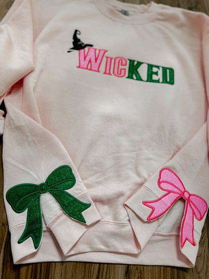 Wicked Crewneck Sweatshirt Light Pink