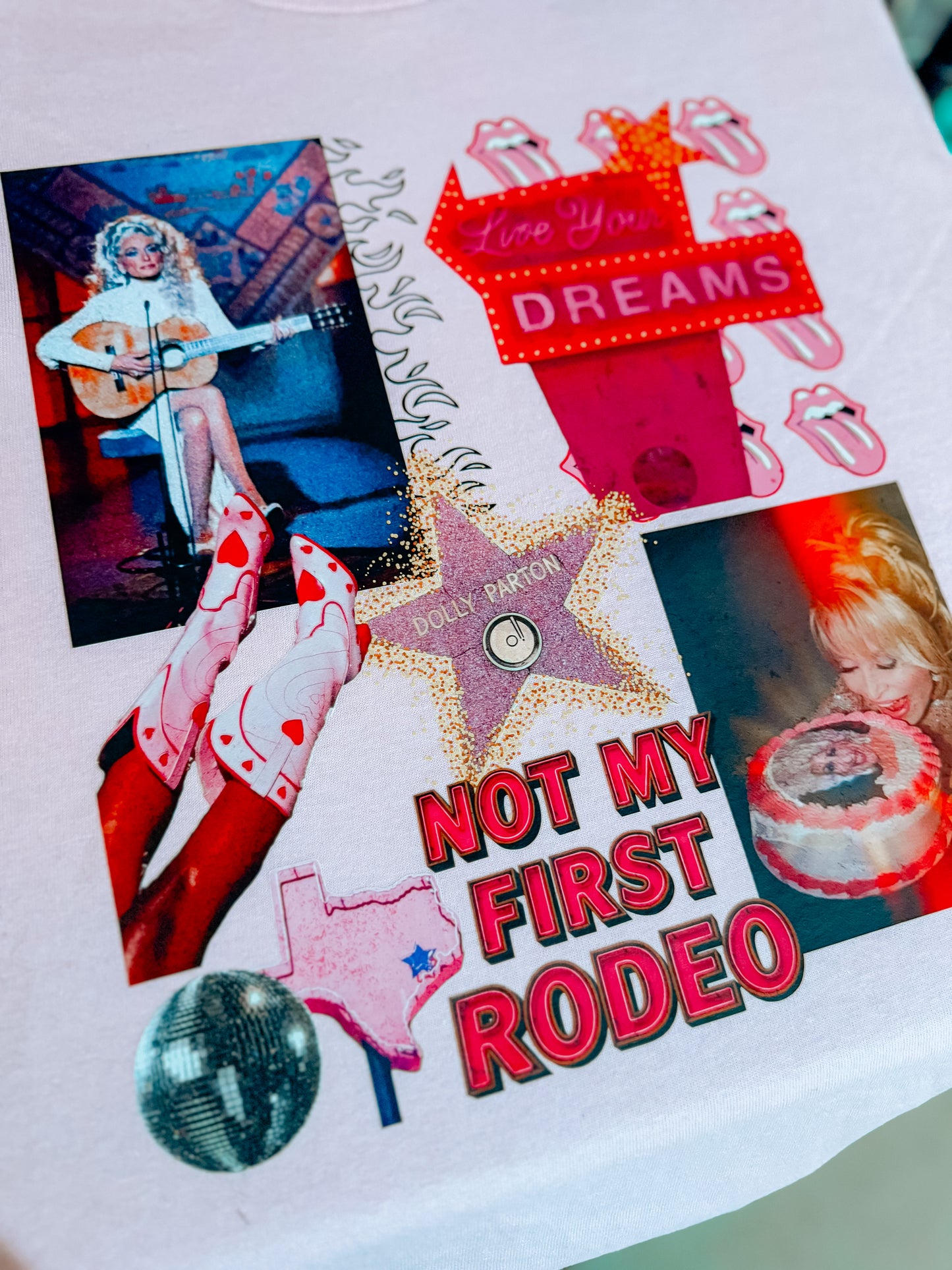 Dolly Parton Collage - TEE