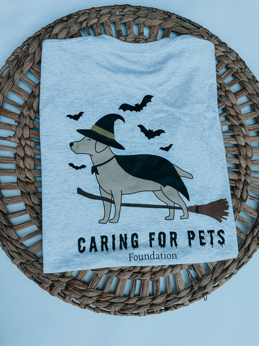 Caring For Pets -  Spooky Dog Tee