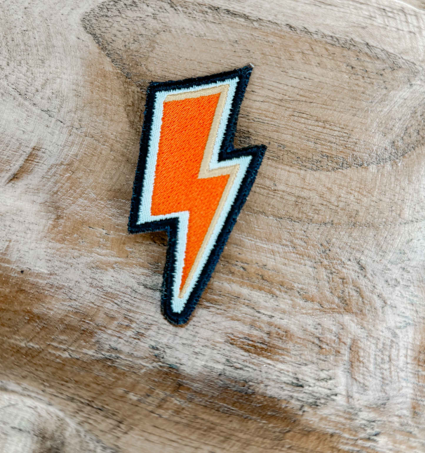 Bolt Iron-On Patch