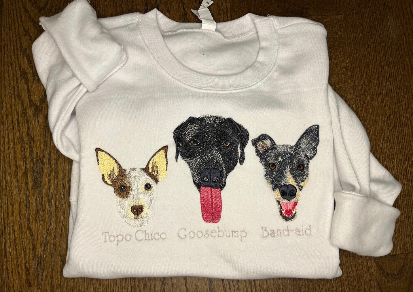 Custom Dog or Cat Portait Sweatshirt - SEE NOTES