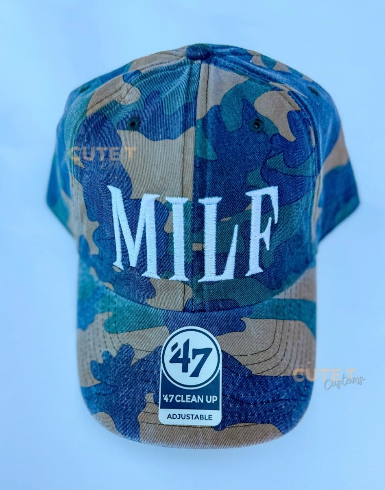 MILF Embroidered - Adjustable Hat