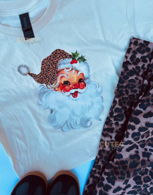 Cheetah Santa - Tee