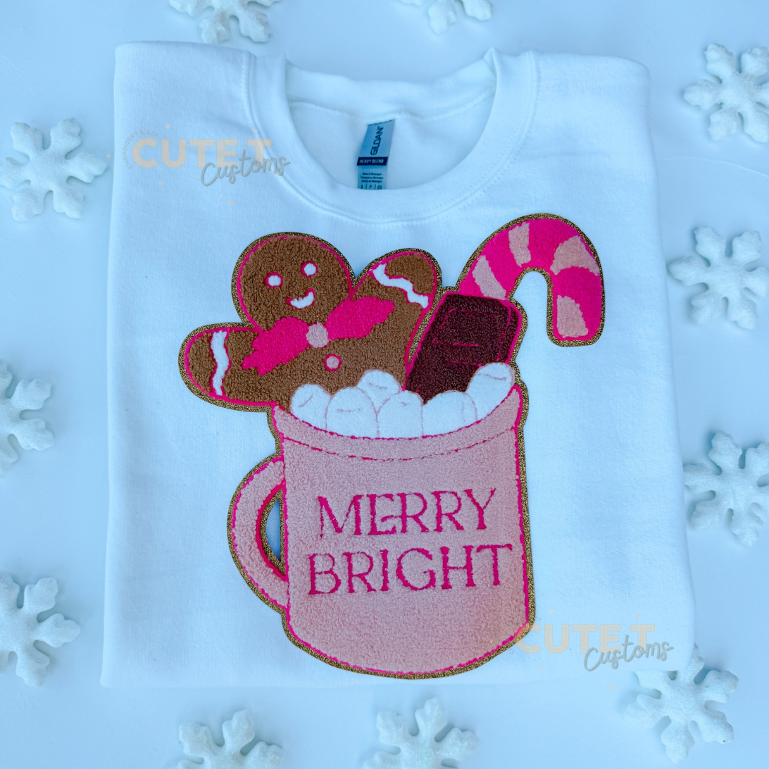 Gingerbread & Hot Coco Patch Sweatshirt