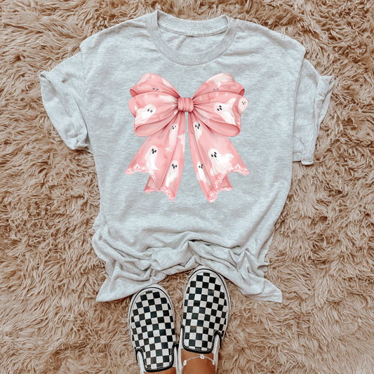 Coquette Bow Halloween Tee